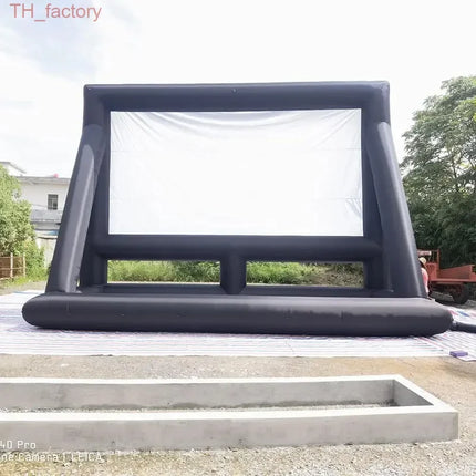 Outdoor Inflatable Movie Screen Party Time Large Profesional Drive In Cinema Projector Screens for Outdoor Beach