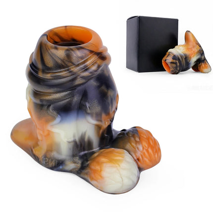 NNSX Hollow Anal Plug with Testicles Butt Plug Vaginal Anal Speculum Fisting BDSM Flirting Sex Toys For Woman Men Couples