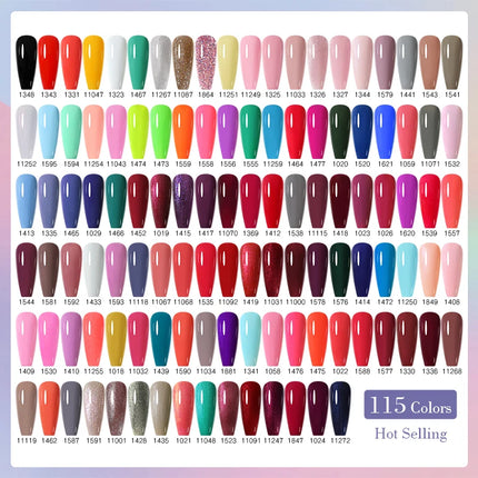 Arte Clavo 8ML Gel Nail Polish Macaron Pink Color Cheap Base Coat Primer Semi-Permanent UV Nail Enamel Varnish All For Nail Art
