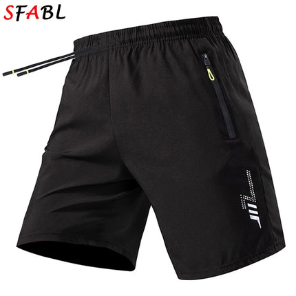 Men's Shorts Summer Football Soccer Sports Short Pants Breathable Drawstring Quick Dry Running Sports Shorts Men Jogging Bottom