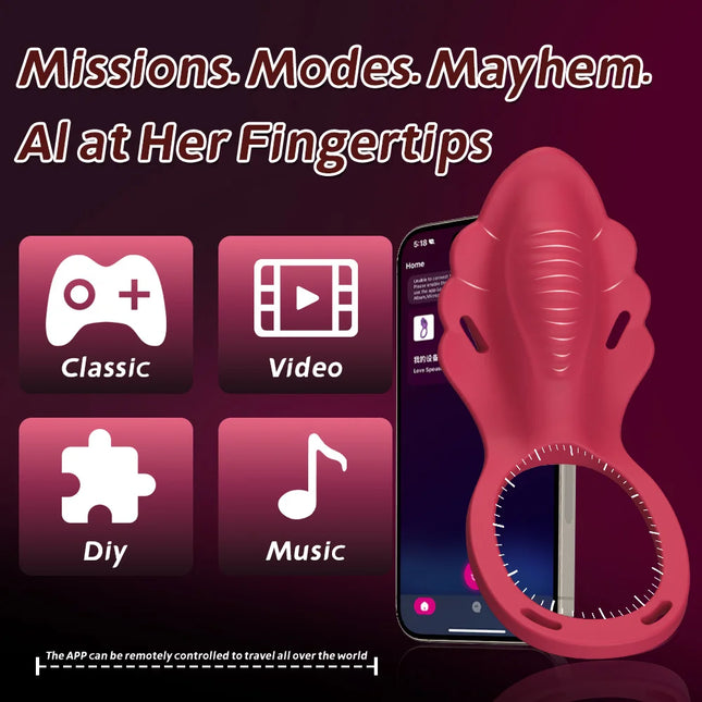 APP Control Vibrator for Women Wearable Panty Vibrating Penis Ring Clitoral Stimulator Female Sex Toy for Men Sexual Pleasure