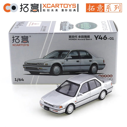 XCARTOYS 1/64 HONDA Accord Gon.4 Car Alloy Toys Motor Vehicle Diecast Metal Model Kids Xmas Gift Toys for Boys