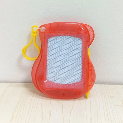 Erasable Mini Drawing Board Birthday Party Doodle Keychain Writing Board Toy Key Chain Reusable Children's Drawing Board