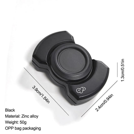 Fun 3-in-1 Play EDC Fidget Toy Personalized Skull Ghost Fidget Spinner Alloy Metal Fidget Slider Stress Relief Toy ADHD Tools