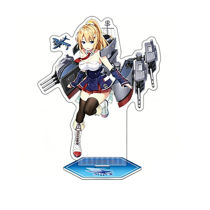 Azur Lane Acrylic Stand Keychain 2026 New Battle Ship Style Enterprise Belfast Takao Sovetsky Soyuz Character Merch