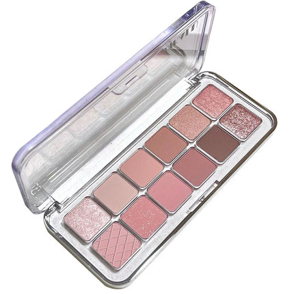 1Pc DIKALU Peach Kumquat Eyeshadow Palette Nude Pink Purple Eye Pearl Glitter Shadows Korean Charming Contour Eyes Make Up