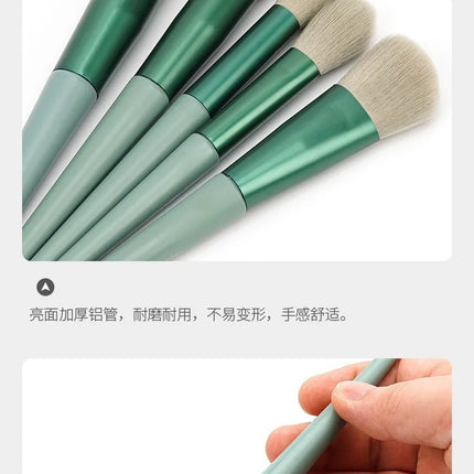 13Pcs Soft Fluffy Makeup Brushes Set for Cosmetics Foundation Blush Powder Eyeshadow Kabuki Blending Makeup Brush Beauty Tool
