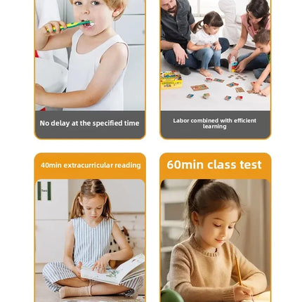 Timer Kids Self Discipline Device Visual Time Management Tool Primary School Students Study Homework Focus Aid Learning Clock