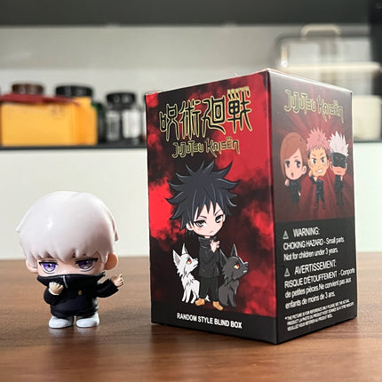 2026 new Anime Kaisen Figure Q Version Satoru Gojo Itadori Yuji Fushiguro Megumi Kugisaki Model Car Decora Blind Box Gift Toy