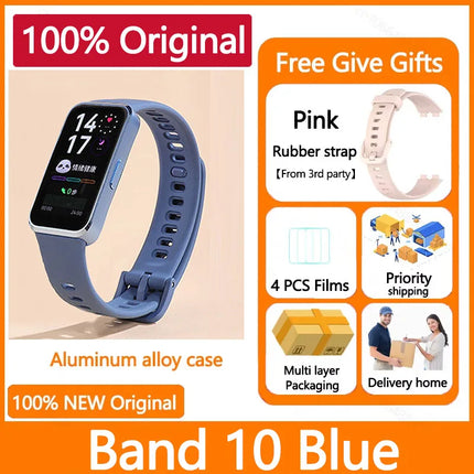 2025 New Original Huawei Band 10 Smartwatch,Compatible with IOS & Android,Sleep Tracking,Health monitor,14 days battery life,