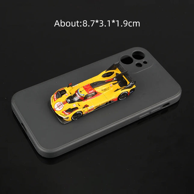 Bburago 1:64 Ferrari 499P 83# 51# Alloy Car Model Racing Diecast Vehicles Toy