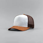 white brown / 56-60cm / print logo