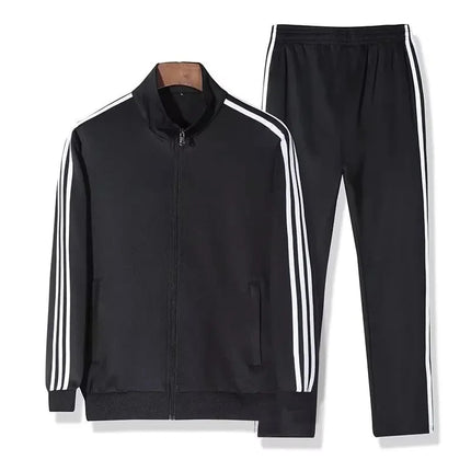 Men's Sportswear Set - Casual Running Tracksuit / Ensemble Sport Homme - Survêtement Course Décontracté