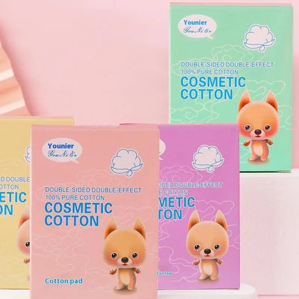 {CC44} 50/100 Pcs Thin Cotton Pads Soft Cotton Stretch Disposable For Face Wash Nail Polish Remover Cosmetic Makeup Tools