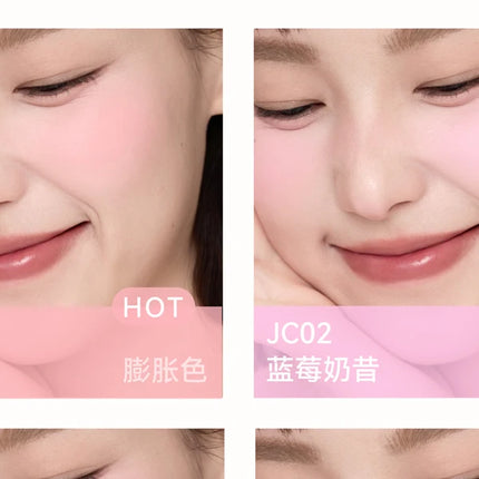 AZTK Blush Designer Color Face Makeup Blusher Natural Longlasting Muddy Cheek Rouge Water Glossy Moisturizer Liquid Blush Cream
