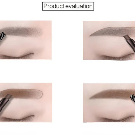 Double Ended Eyebrow Pencil Waterproof Long Lasting Eyebrow Enhancers Eye Makeup Cosmetic Tools with Brush Brow Extension Pencil