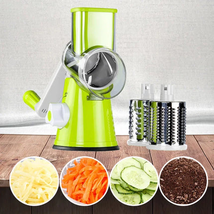 Manual Rotary Cheese Grater for Vegetable Cutter Potato Slicer Mandoline Multifunctional Vegetable Chopper Kitchen Accessories