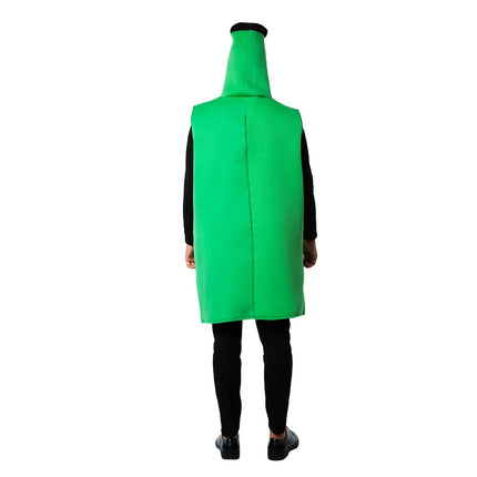 Oktoberfest Beer Bottle Costume Adult Carnival Fancy Dress Funny Stage Show Outfit Halloween Festival Party Clothing Suit Wear