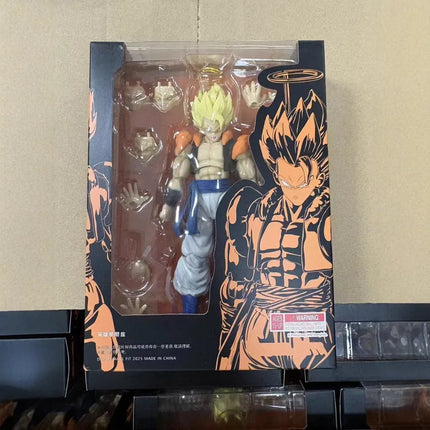 Demoniacal Fit SHF Gogeta Action Figure Dragon Ball Z Super Saiyan 16CM Movable Model Toy With Replaceable Hands For Anime Fans