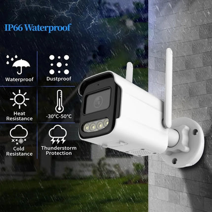 5MP HD Tuya WiFi IP Camera Outdoor Waterproof AI Human Detection ONVIF Smart Wireless CCTV Security Surveillance Outdoor Cam