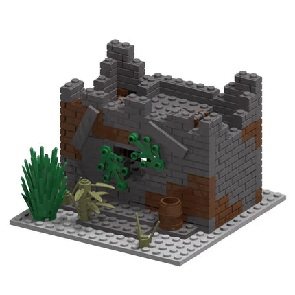 WW2 Military Observation Tower - Army Base Building Blocks