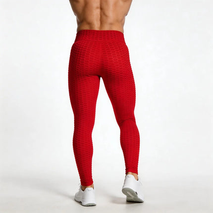 Men Open Crotch Leggings with Hidden Zippers Amazing Elastic Skinny Tight Pants Woman Large High Waist Push Up Panties