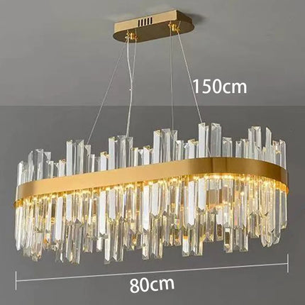 home decorationPendant lights, luxury crystal living room chandelier, dining room Pendant lamp, ceiling light, indoor lighting