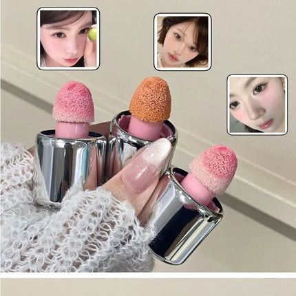 Liquid Blusher Tanned Jello Color Pink Rendering Moisturizing Longlasting Beauty Expands Contracts Cheek Face Blush Makeup