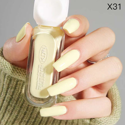 1PC 10ml Glass Bottle Water-Based Peel Off Nail Polish For Nails Colorful Chrome Varnish  Nail Art DIY Manicure No Need Lamp