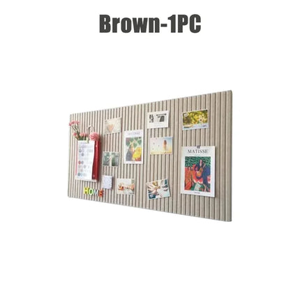 1-5PCS Felt Wall Stickers Kindergarten Work Display Bulletin Board Photo Wall Backdrop Living Room TV Background Wall Decoration