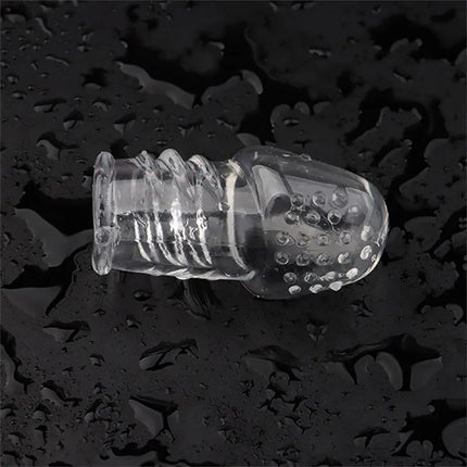 Men Granular Stimulation Sleeve Penis Ring for Men Ejaculation Delay Semen Lock Ring Adult Supplies Male Masturbation Goods