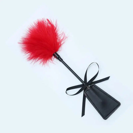 New 1PC Leather Spanking Paddle Tickling Bondage Play Whip Erotic Punishment Sex Toy for Couples Women Lover Bondage Erotic
