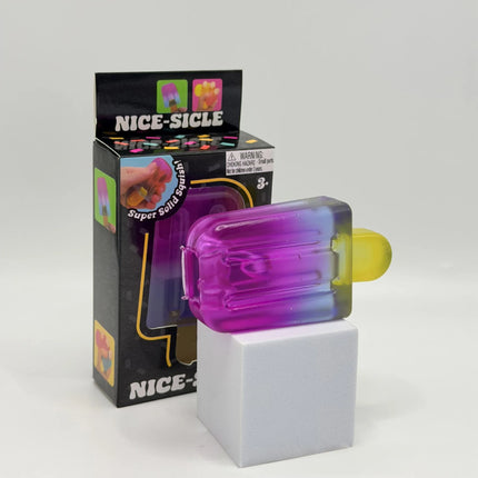 Gradient Ice Cream Squeeze Toy Soft Slow Rebound Squishy Fidget Toy Stress Relief Gadget for Adults Home Office Relaxation