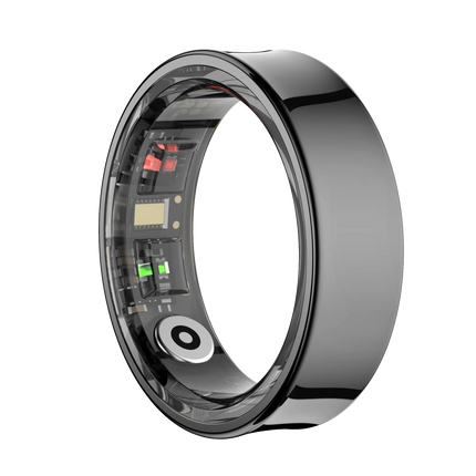 Amovan hot selling premium health sports sleep video picture remote control elegant smart ring for iOS Samsung Xiaomi phone