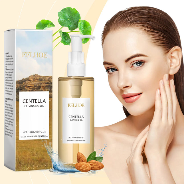 Centella Light Cleansing Oil Refreshing and gentle cleansing face and lip makeup remover Eye and lip makeup remover,Moisturizing