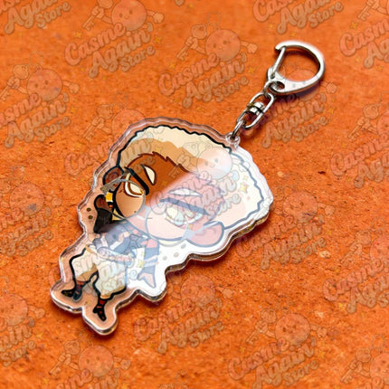 Anime Gachiakuta Keychain Accessories Bag Enjin Riyo Rudo Zanka Jabber Cartoon Chibi Keyrings Jewelry Manga Fans Gifts