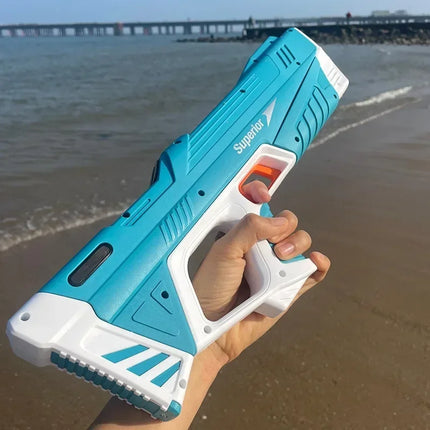 Automatically Water Gun High Pressure Electric Water Gun Toys for Kids Summer Outdoor Pool Fight Games Children Water Toys Gift