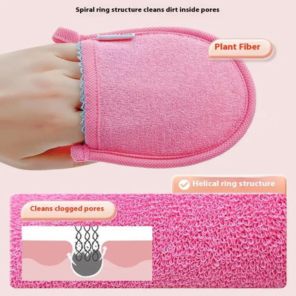 NewFace Wash Makeup Remover Puff Suitable For Home Or Travel Mitten Face Cleansing Cloth Glove Towel Bath Soft Bubble Mild Pad