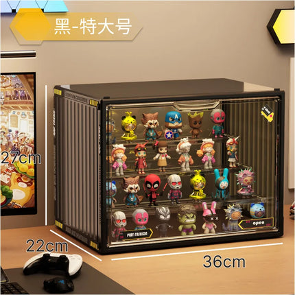 Transparent Miniature Display Box Containerized Designs Acrylic Storage Box Collectible Figures And Blind Box Storage Box