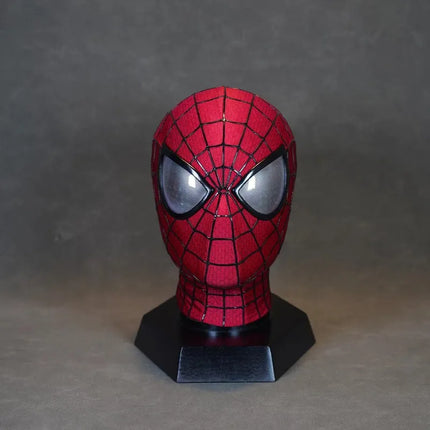Handmade Spider-Man 2 Movie Accuracy Garfield Version Peter Parker Cosplay Mask Handicrafts Collectible Item for Gift