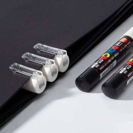 3pc UNI POSCA Marker Pen,White rotulador permanente Black Acrylic Graffiti PC 1M 3M 5M POP Pen For Glass Ceramic Leather Fabric