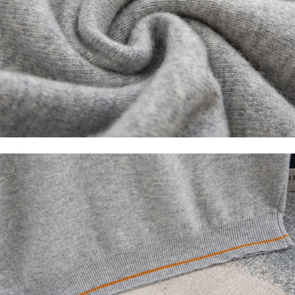 2025 Spring/Summer New Fashion O-Neck Knit Short Sleeve Spliced Business Casual T-Shirts Men's Clothing Loose Tops England Tees