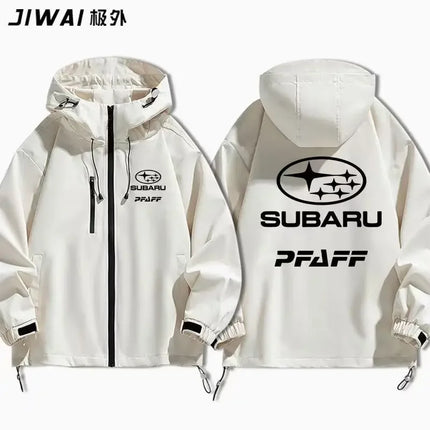 Subaru printed STI racing products, autumn and winter casual jacket fan clothing, men's and women's assault jackets