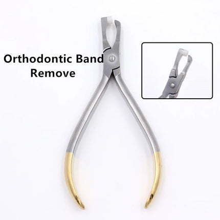 Dental Orthodontic Instruments Lingual Wire NiTi Cinch Back Plier Needle Holder End Cutting Pliers for Braces Adjustment Repair