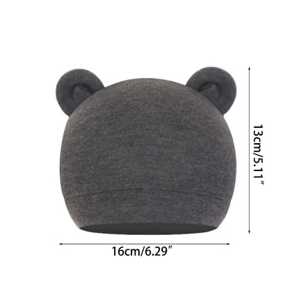Baby Hats Unisex Infant Beanie Caps Warm Cotton Bear Hat Newborn