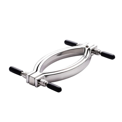 Labia Spreader Strap with Clamp Clip Onto Clitoris Spread Pussy Open Vagina Stimulator BDSM Bondage Nipple Sucker Sex Toys Slave