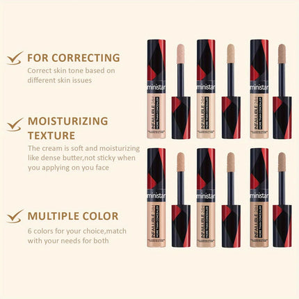 Concealer Natural Concealer Modifies Skin Tone Natural Three-dimensional