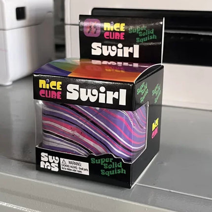 /5.5cm Soft and Glutinous Sensory Stress-relief Toy Cube Filled with Gel Stretchable Ball Soft Ice Cube Ball Slow Rebound