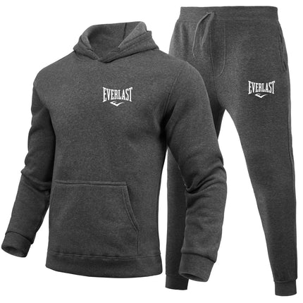 Hot-selling Everlast men's sportswear sets, hooded sweatshirts, sweatpants, casual and fashionable sportswear
