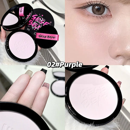 Gege Bear Setting Powder - 20g, Extra Large Size, Oil Control, Transparent, Ideal for Daily Use